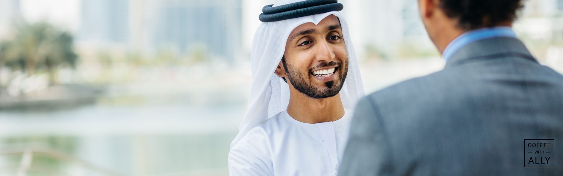 When in UAE, follow local business etiquette